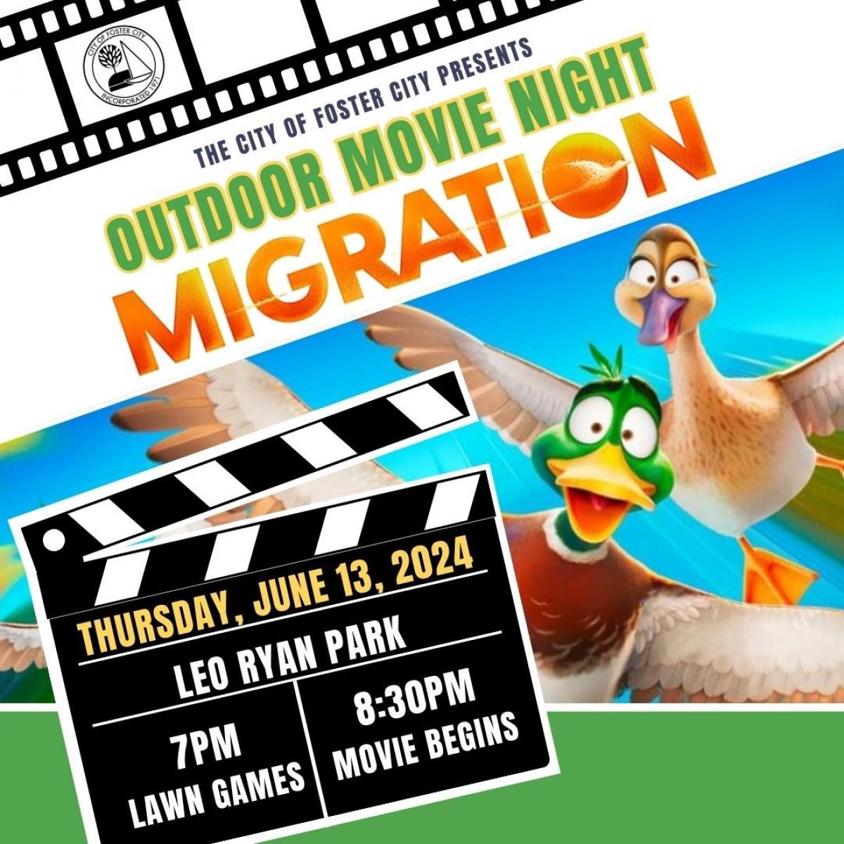 Outdoor Movie Night: Migration